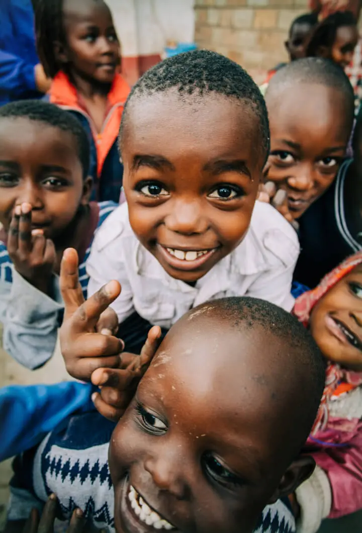 Children at De Maria Emilia Aloisia Foundation